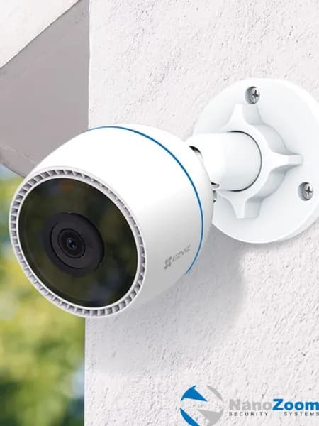 Ezviz H3c (не Color) CS-H3c 2Мп 2,8 мм - камера видеонаблюдения WiFi уличная, умная цифровая IP видеокамера для улицы с ИК подсветкой, 1920x1080 Full HD, H.265/H.264, CMOS 1/2,7"