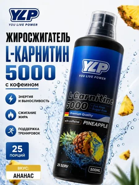 L-Карнитин 5000 жиросжигатель жидкий 500 мл