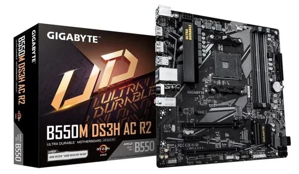 Материнская плата GigaByte B550M DS3H AC R2 sAM4