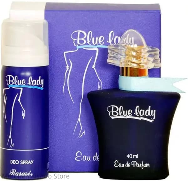 RASASI BLUE LADY набор - туалетные духи 40мл., дезодорант 50мл.