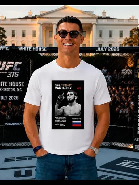 Футболка Ислам Махачев UFC MMA чемпион