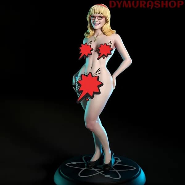 Фигурка Коллекционная Неокрашенная 0650 BERNADETTE FROM THE BIG BANG THEORY 1/35 Голая