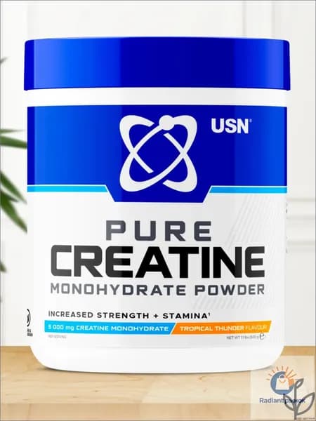 CREATINE MONOHYDRATE Tropical Thunder / КРЕАТИН МОНОГИДРАТ ЮСН со вкусом Тропический гром, порошок, 500 г .
