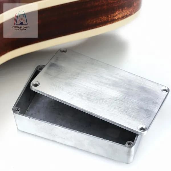 Алюминиевый корпус Stomp Box для педали эффектов в стиле 1590B для гитары