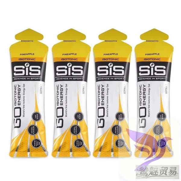 Гель энергетический SIS Go Isotonic Gel, Ананас, 60мл 4шт