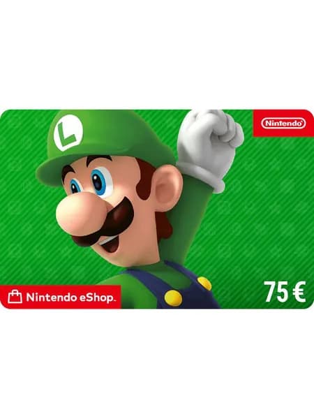 Карта оплаты Nintendo eShop 75 €