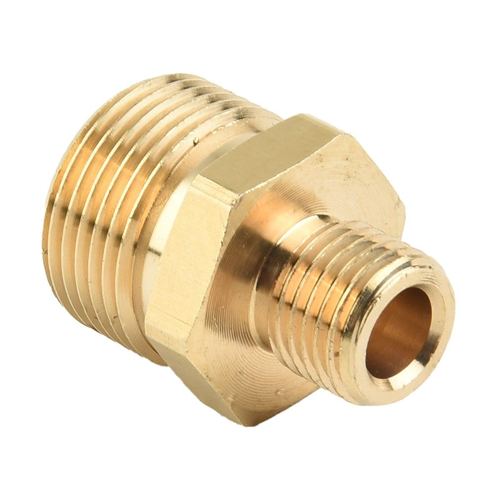 Латунная Мойка Высокого Давления M22 Для X1, 5 для AG x 1/4 " Соединительный Переходник для Шланга