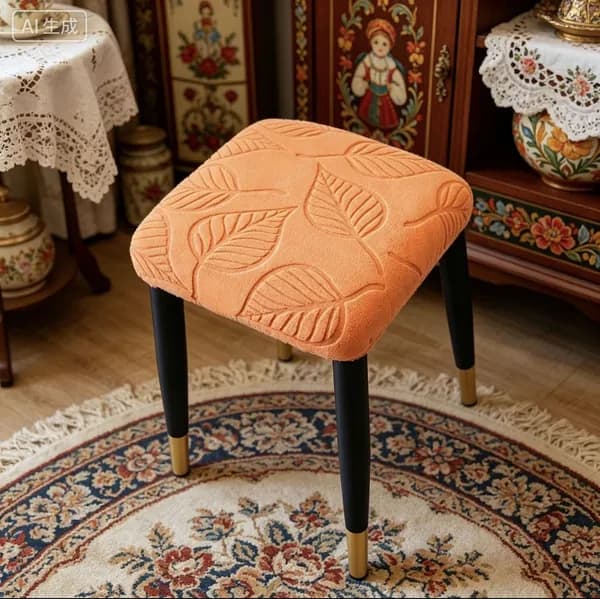 Чехол для бескаркасной мебели,оранжевый