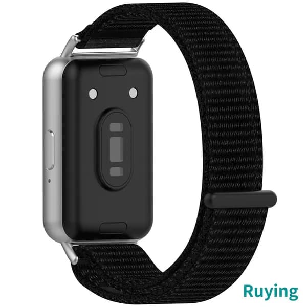 Ремешок для смарт-браслета Samsung Galaxy Fit3 SM-R390 из нейлона с застежкой-липучкой