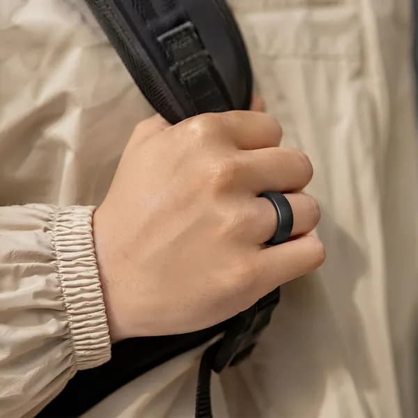 Чехол для кольца Oura Ring 5 из силикона черный размер M