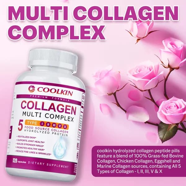Биологически активная добавка Coolkin Collagen Multi Complex разработана для уменьшения мелких морщин и омоложения кожи.