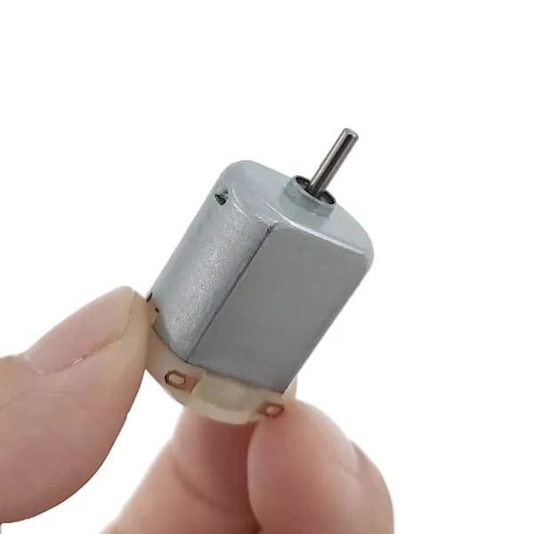 Двигатель 3V F130-13180-38 Микромотор F130 13180-38 3V 16400 об/мин коллекторный двигатель вал 2х8 мм