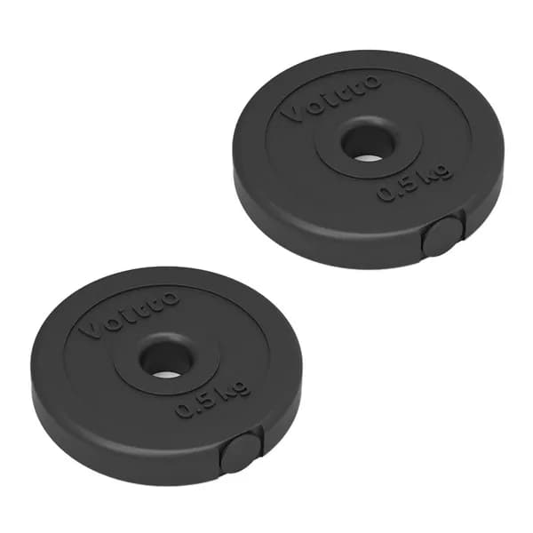 Набор пластиковых дисков Voitto V-100 0,5 кг (2 шт) - d26