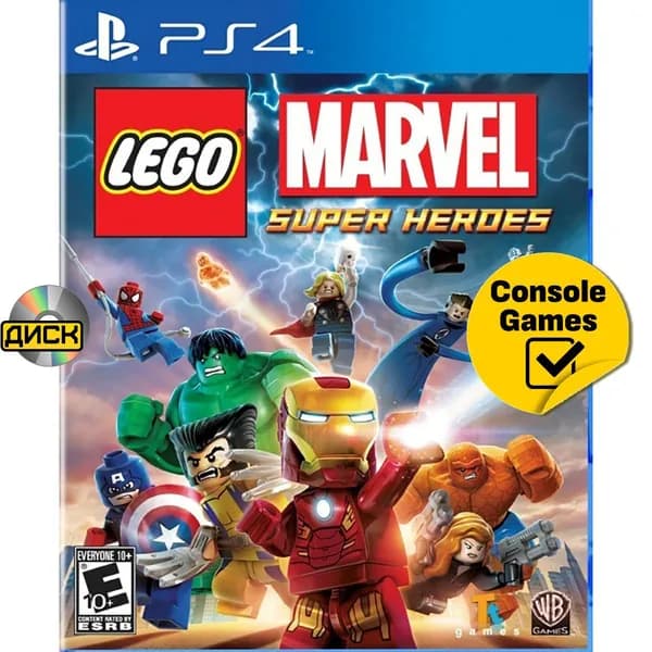 Игра Lego Marvel Super Heroes (PlayStation 4, Английская версия)