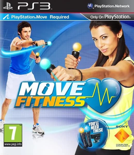 Игра Move Fitness для PS Move PS3 Русская Версия Диск на PS 3