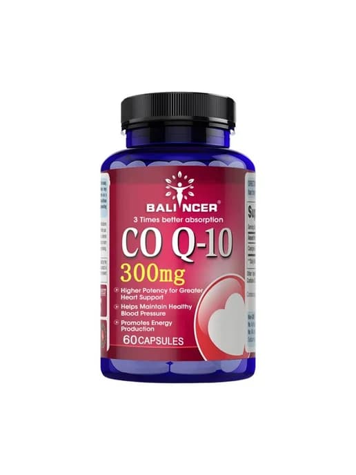 Коэнзим Q10 300 мг, 60 капсул, антиоксидант