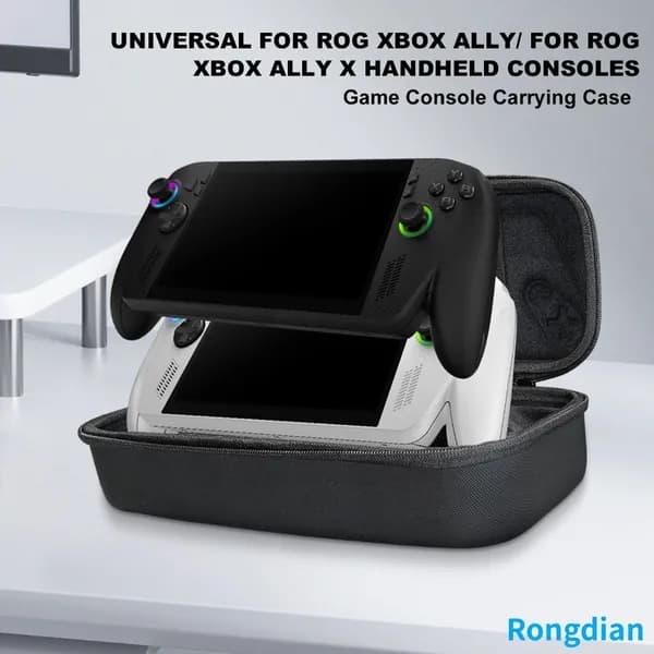 Чехол-кейс для игровой консоли ROG Ally с защитой для картриджей и аксессуаров