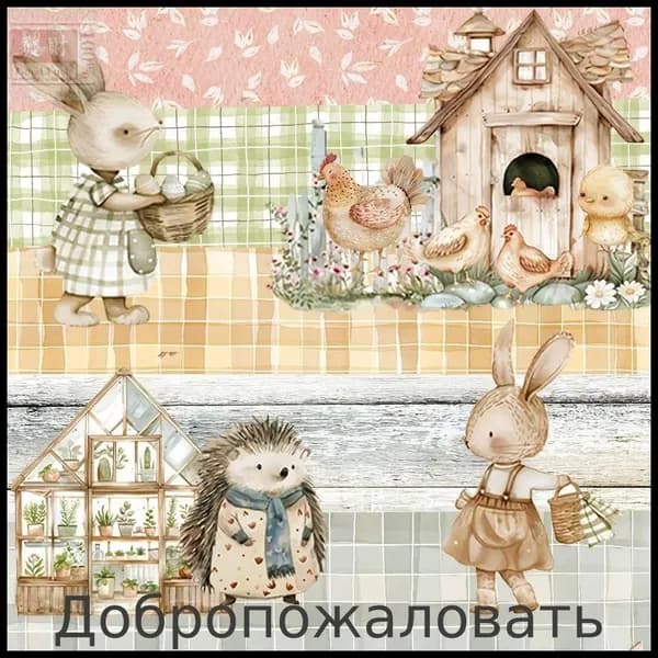 КартонКарта декупажная, для скрапбукинга A5, количество листов: 22