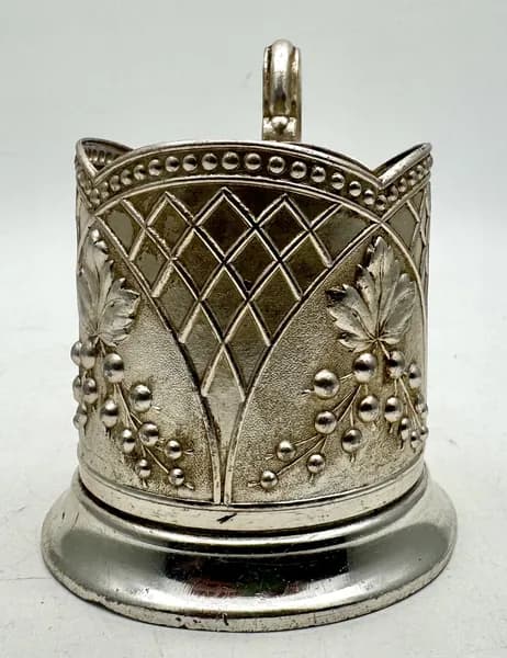 Подстаканник ЛОЗА алюминий СССР