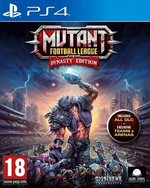 Игра Mutant Football League Dynasty Edition PS4 Диск на PlayStation 4