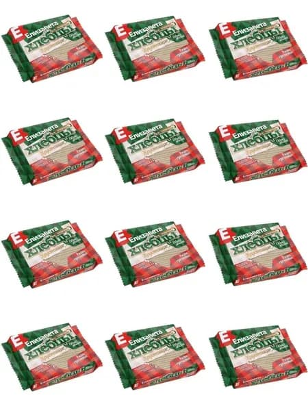 Елизавета Хлебцы Ржано-гречневые, хрустящие, 90 г, 12 уп/
