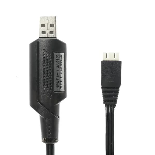 USB-кабель для зарядки аккумуляторов 7,4 В