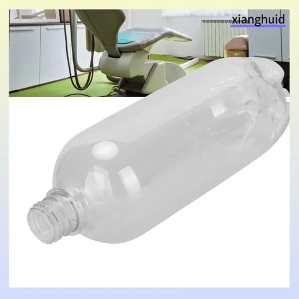 Бутылка для хранения воды в стоматологическом кресле, большой объем, прозрачная, для стоматологического оборудования