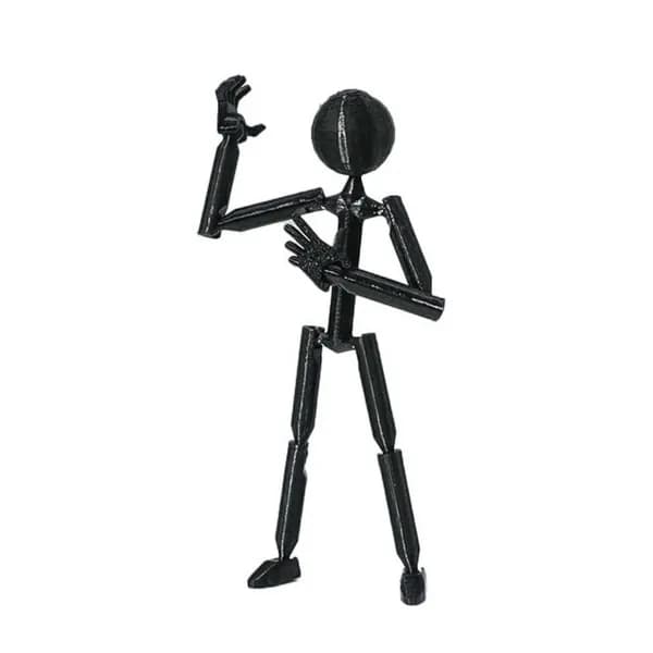 Собранная роботизированная рука Stickman