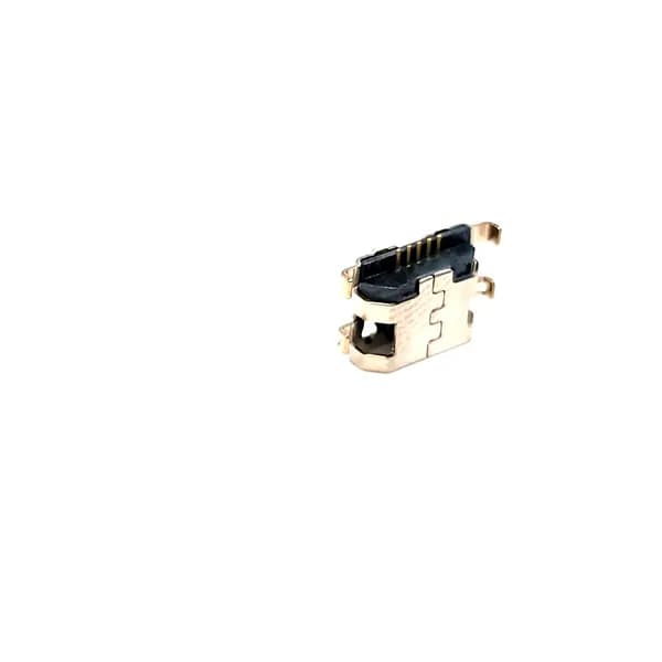 Разъем Micro USB 5pin системный под пайку для Infinix Hot 10 Play (X688C), Hot 11 (X689F), Hot 11 Play (X688B) / гнездо зарядки микро юсб на плату