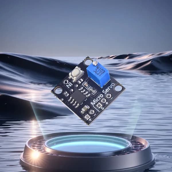 Регулируемая плата управления сервоприводом HW-960 для сервомоторов SG90 с ручной настройкой угла поворота