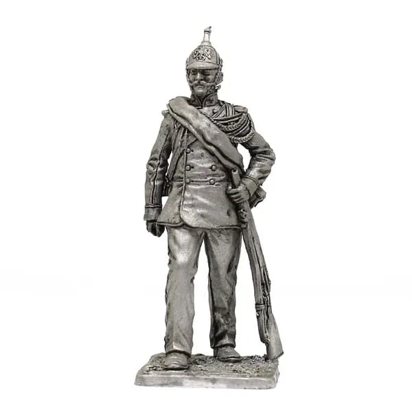 Австрийский жандарм 1859 год - оловянный солдатик фигурка 54 мм M126