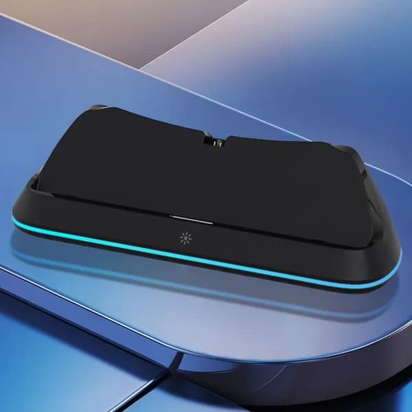 Зарядная станция для PlayStation Portal с сенсорным управлением подсветкой и функцией трёхуровневой защиты
