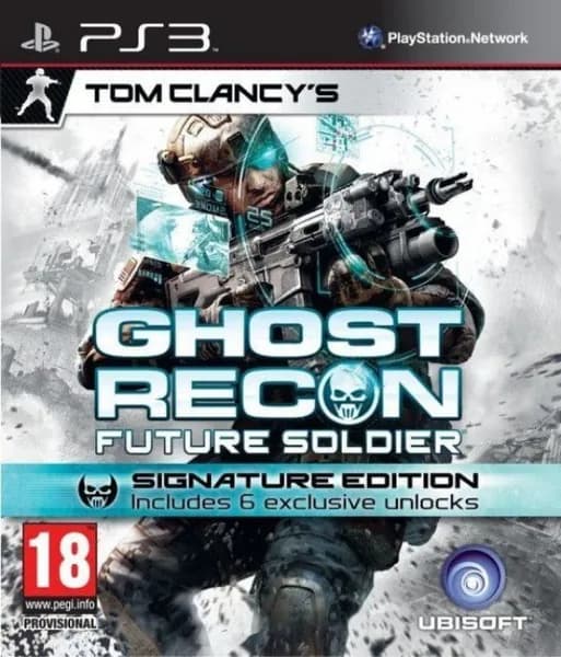 Игра Tom Clancys Ghost Recon Future Soldier Signature Edition (Специальное Издание) Русская Версия 3D PS3 Диск на PS 3