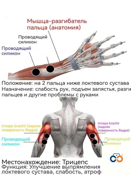 Реабилитационный тренажер для рук и ног после инсульта электрический миостимулятор с перчаткой