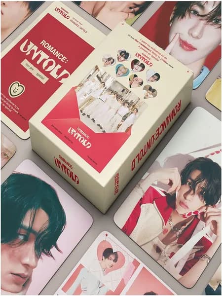 55 шт. карты ENHYPEN LOMO K-POP UNTOLD альбом мини фотокарты 2024 коллекционный плакат для фанатов открытка