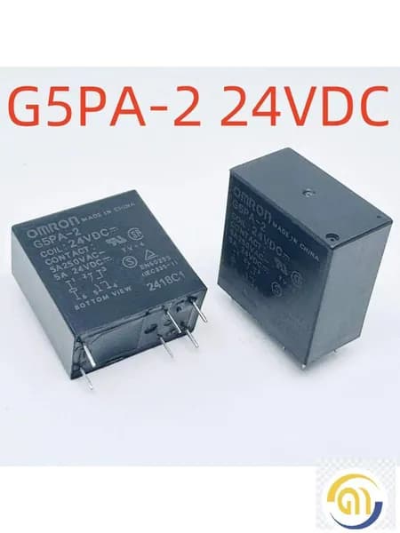 2шт. G5PA-2 24VDC 5A, 6 контакта реле