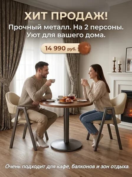 Набор садовой мебели 2персон