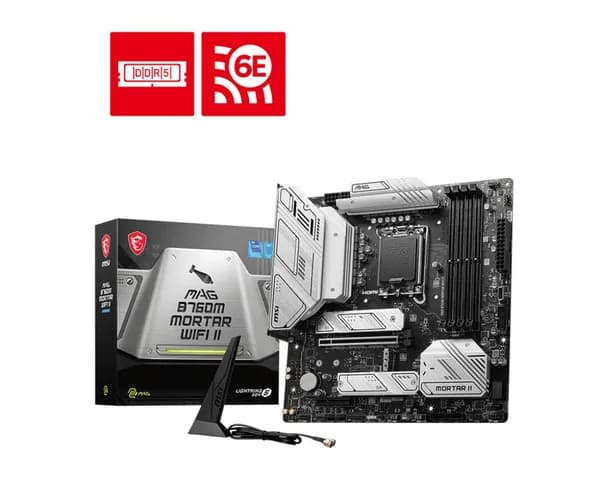 MSI MAG B760M MORTAR WIFI II LGA 1700 DDR5 Материнская плата Уцененный товар