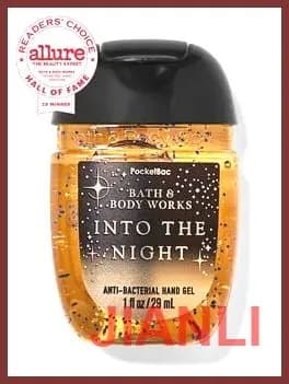 США Bath & Body Works / Санитайзер для рук антисептик INTO THE NIGHT,Мягкие пачули, мускус мокко 29ml