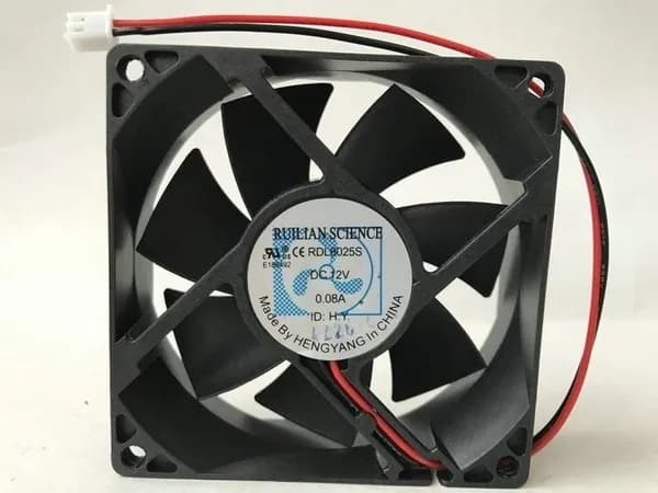 RUILIAN SCIENCE RDL8025S 12V 0.08A 8 см бесшумный вентилятор охлаждения -