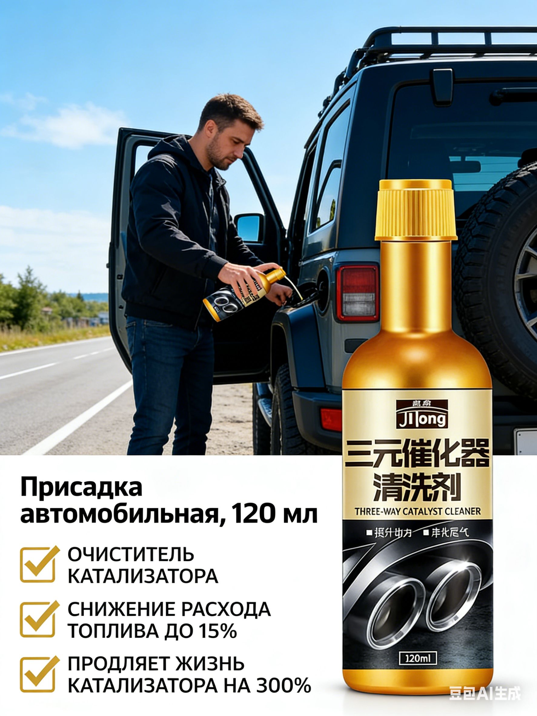 Присадка автомобильная, 120.01 мл