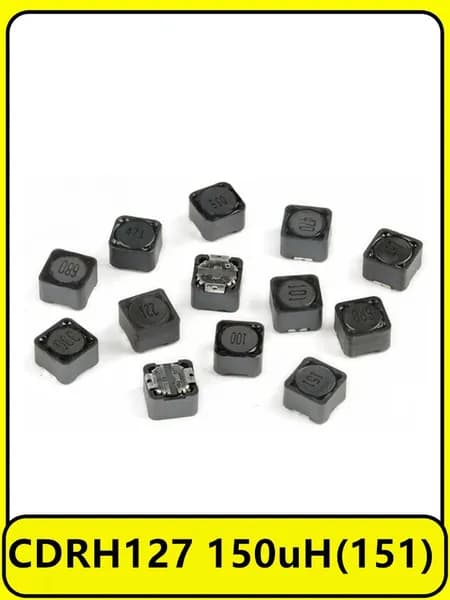 10 шт. 50uH(151) CDRH127 12*12*7 SMD силовой индуктор