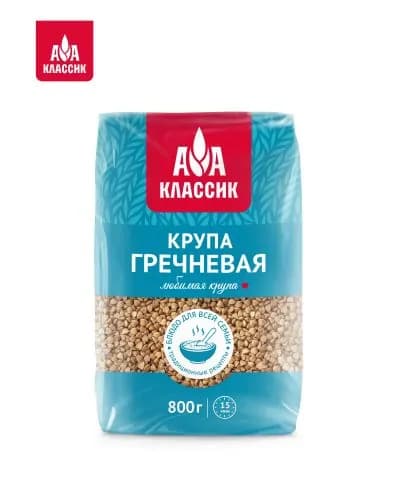 Гречневая крупа Классик 800 г, Агро-Альянс