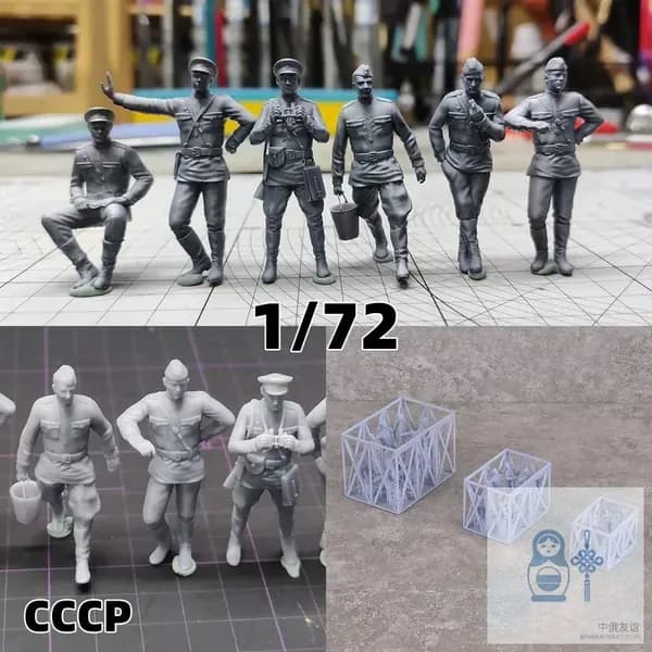 Cor 172 сборная модель солдат