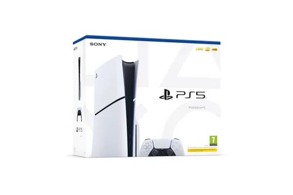 Игровая приставка Sony PlayStation 5 Standard (Slim), 825 ГБ ПЗУ, быстрая загрузка