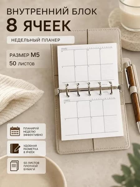 Fromthenon Планинг Полудатированный A5, листов: 50