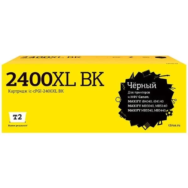 Картридж для струйного принтера T2 IC-CPGI-2400XL BK