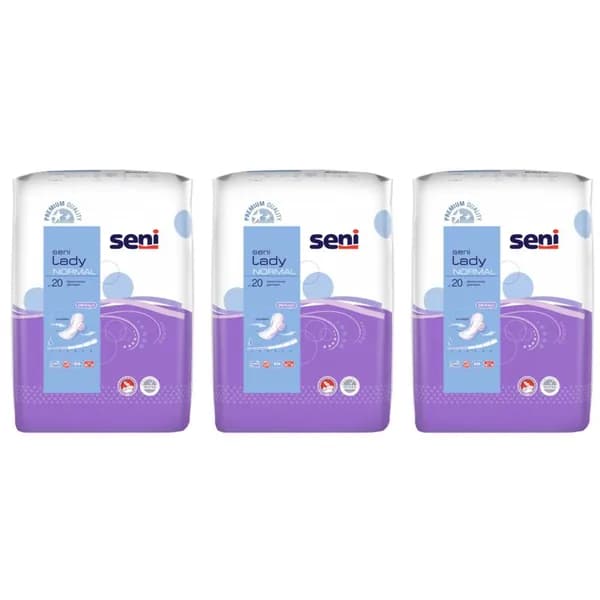 Seni Прокладки Урологические Lady normal, 20 шт, 3 уп
