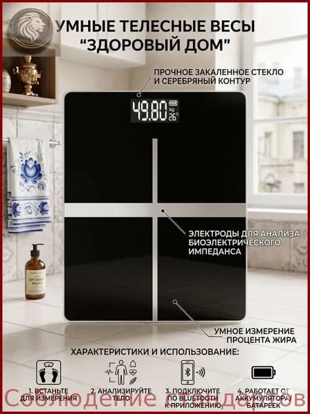 Напольные весы электронные весы, нагрузка 150 кг, точность 5 г
