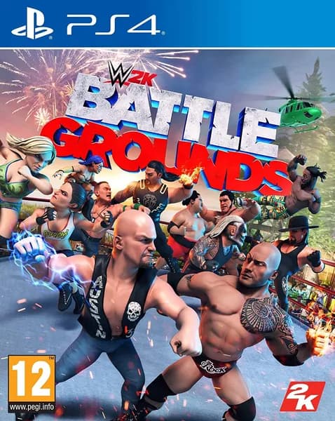 Игра WWE 2K Battlegrounds PS4 Диск на PS 4